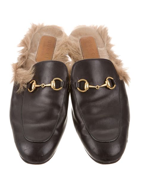 horsebit gucci stripe slingback slipper|gucci princetown slipper fur.